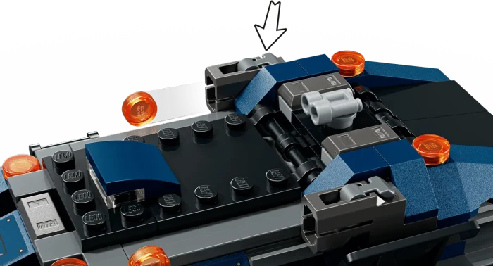 LEGO Marvel Super Heroes Spielset - Spider-Man Jagt den Gefängnistransporter