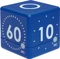 TFA Dostmann Kitchen Timer Cube blau Vorschaubild