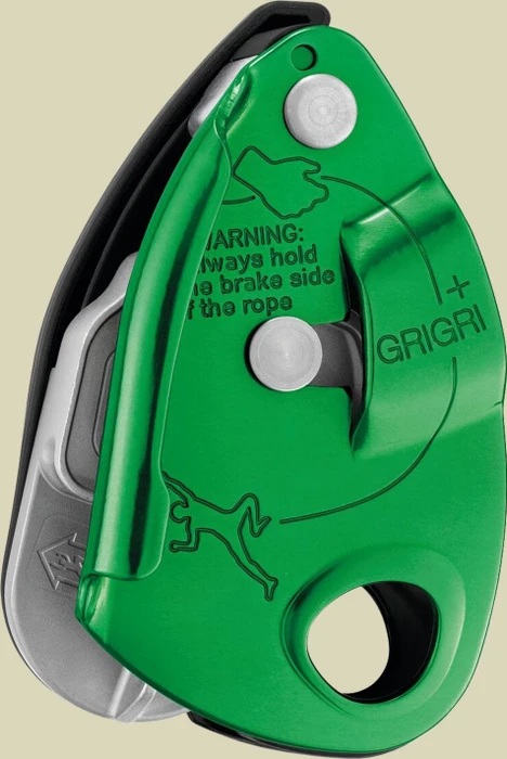 Petzl GriGri+ halbautomatisches Sicherungsgerät grün (D015AA02)