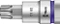 Wera 8767 C HF Zyklop Torx Stecknuss 1/2" Vorschaubild