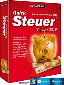 Lexware QuickSteuer Deluxe 2019 (deutsch) (PC) (06815-0056)
