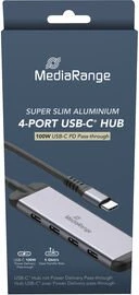 MediaRange USB-Hub, USB-C 3.0 [Stecker]