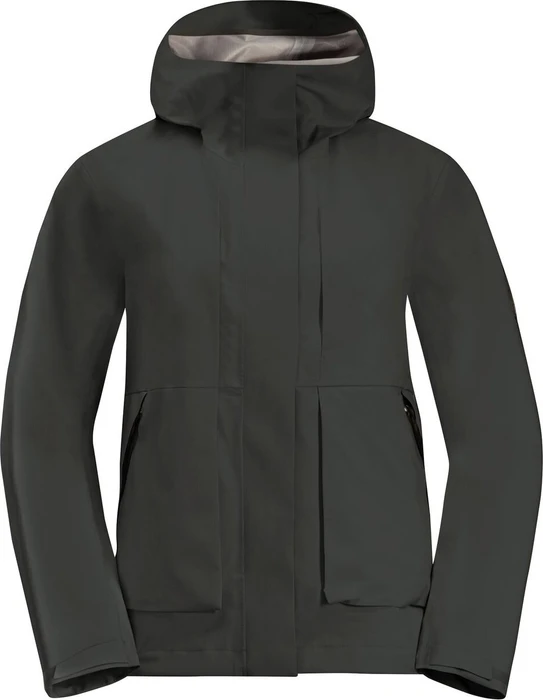 Jack Wolfskin Wandermood 3l Funktionsjacke granite black (Damen)