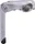 Ergotec Kobra Vario 25.4mm/1" -10° - +50° Vorbau 110mm silber (33623001)