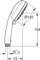 Grohe Tempesta Cosmopolitan 100 2 Strahlen Handbrause chrom Vorschaubild