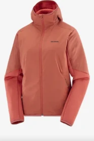 Salomon Outline Warm Hybrid Funktionsjacke tandoori spice (Damen)