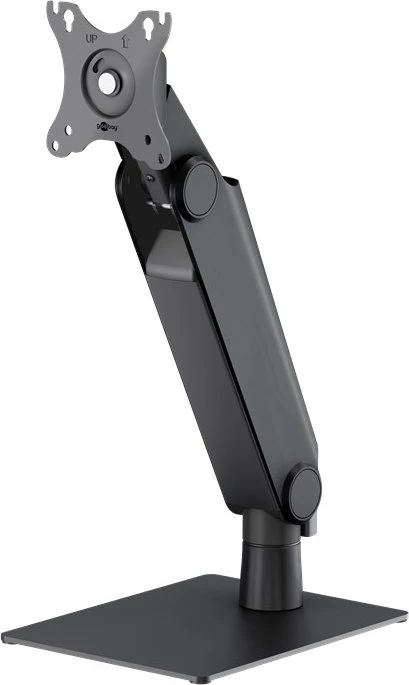 Wentronic Goobay Freistehende Single-Monitorhalterung