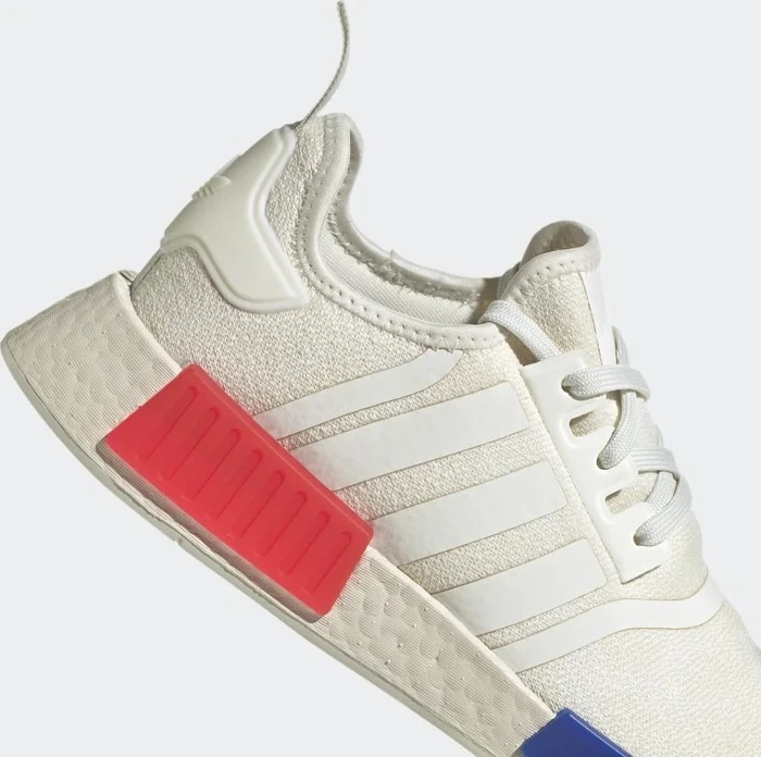 adidas NMD_R1 white tint/glory red/semi lucid blue (Herren)