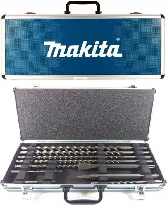 Makita SDS-plus Bohrer-/Meißel-Zubehörset inkl. Koffer, 10-tlg.