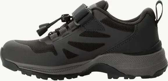 Jack Wolfskin Villi Hiker Texapore Low schwarz (Junior)
