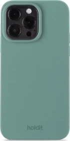 Holdit Silicone Case für Apple iPhone 15 Pro Max Moss Green