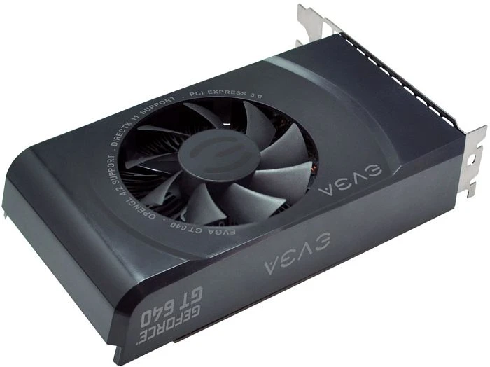 EVGA GeForce GT 640 Dual-Slot, 4GB DDR3, 2x DVI, Mini HDMI