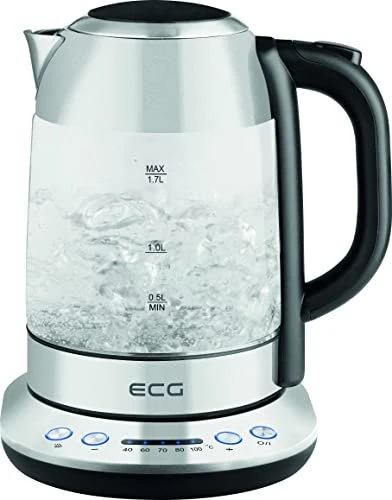 ECG RK 1781 Glass Glas-Wasserkocher