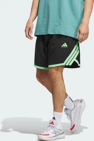 adidas Crazy Lite Trainingshose kurz black/lime burst (Herren)