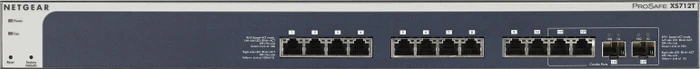 Netgear ProSAFE XS700 Rackmount 10G Smart Switch, 10x RJ-45, 2x RJ-45/SFP+