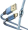 Hama Ladekabel Reflective USB-A/Micro-USB 1.5m Nylon blau Vorschaubild