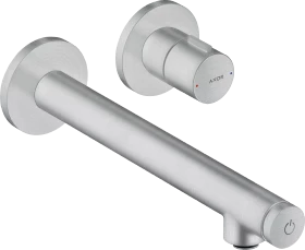 Hansgrohe Axor Uno Unterputz für Wandmontage Select mit Auslauf 221mm brushed chrome