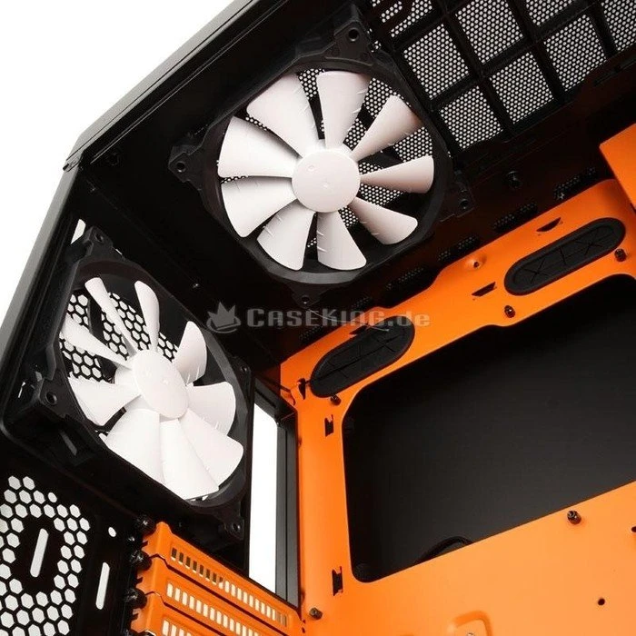 Phanteks Enthoo Primo SE schwarz/orange, Acrylfenster
