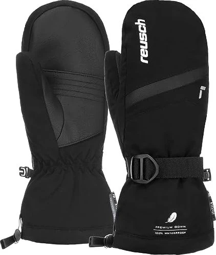 Reusch Kito R-Tex XT Mitten Skihandschuhe schwarz/silber (Junior)
