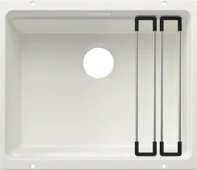Blanco Etagon 500-U Unterbau Becken mittig weiß
