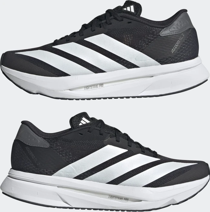 adidas Adizero SL2 core black/cloud white/grey five (Damen)