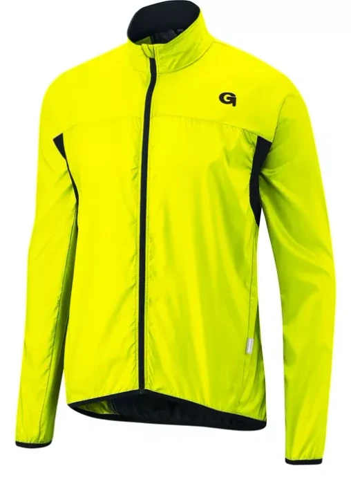 Gonso Serru Fahrradjacke safety yellow (Herren)