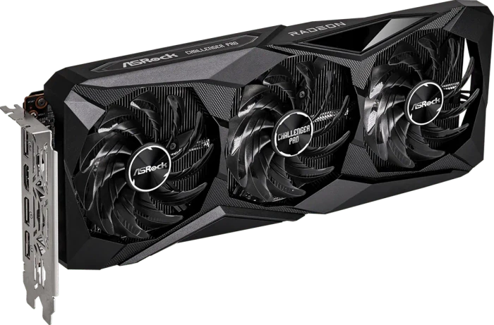 ASRock Radeon RX 7600 Challenger Pro 8GB OC, RX7600 CLP 8GO, 8GB GDDR6, HDMI, 3x DP