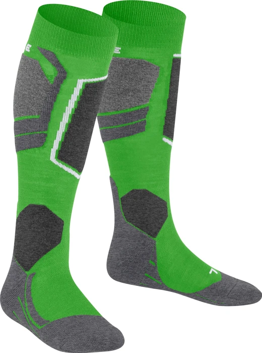 Falke SK4 Advanced Skisocken vivid green (Junior)
