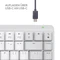 Logitech MX Mechanical Mini for Mac, Pale Grey, Logi Bolt, Kailh Choc V2 LOW PROFILE BROWN, USB/Bluetooth, CH Vorschaubild