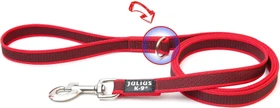 Julius K9 Color & Gray Leine, 1.8m, rot/grau