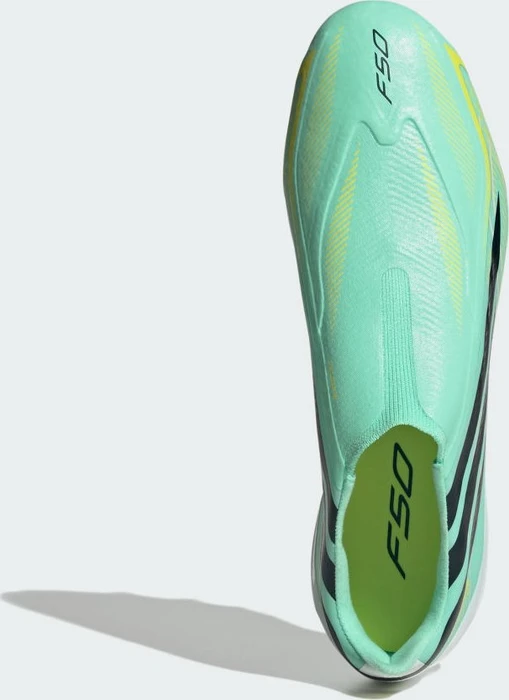 adidas F50 Hyperfast League Laceless AG pulse mint/night navy/solar lemon