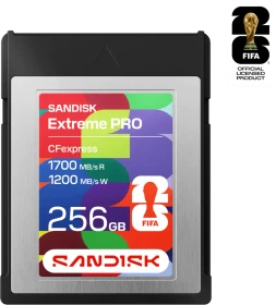 SanDisk FIFA World Cup 2026 Edition R1700/W1200 CFexpress 2.0 Type B 256GB