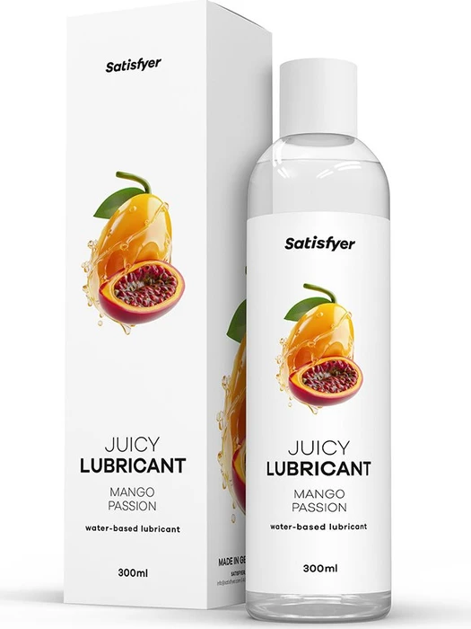 Satisfyer Juicy Lubricant Gleitgel mango passion, 300ml