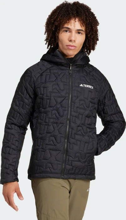 adidas Terrex Xperior PrimaLoft Loose Fill Hooded Isolation Funktionsjacke schwarz (Herren)