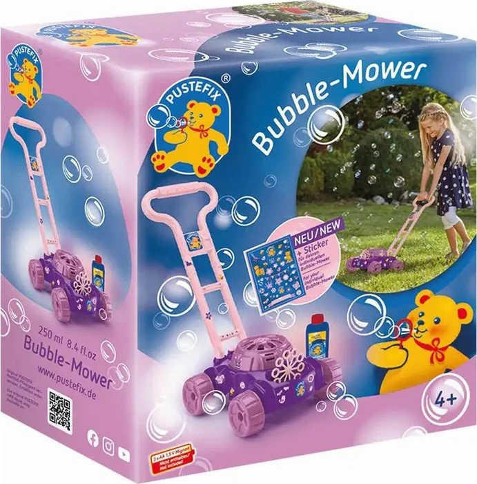 Pustefix Rasenmäher Bubble-Mower rosa