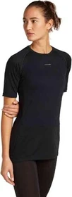 Icebreaker ZoneKnit Merino Funktionsshirt kurzarm schwarz (Damen)