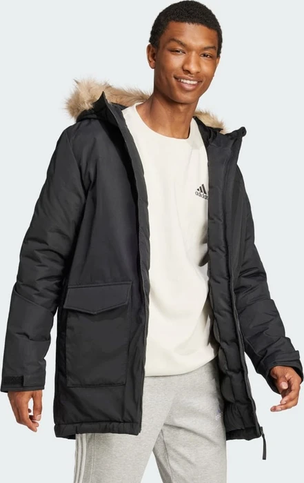 adidas Paveric Fur Mantel schwarz (Herren)