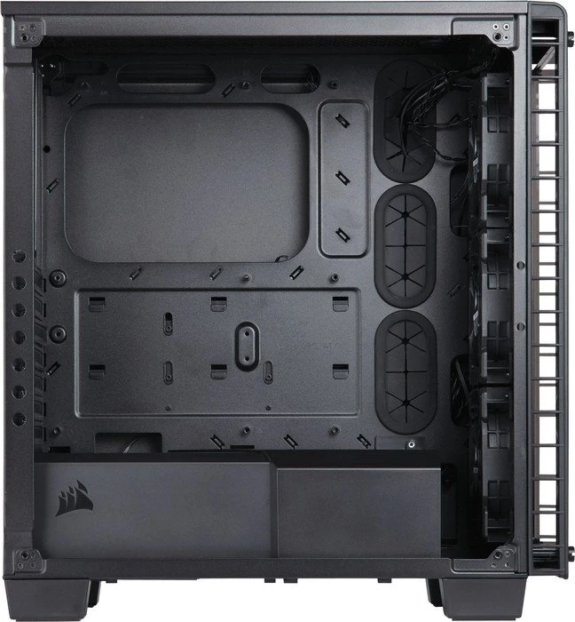 Corsair Crystal Series 460X RGB schwarz, Glasfenster