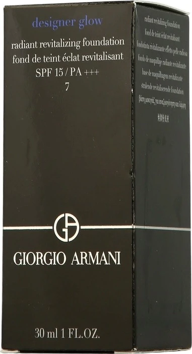 Giorgio Armani Designer Glow Foundation Nr. 7 LSF15, 30ml