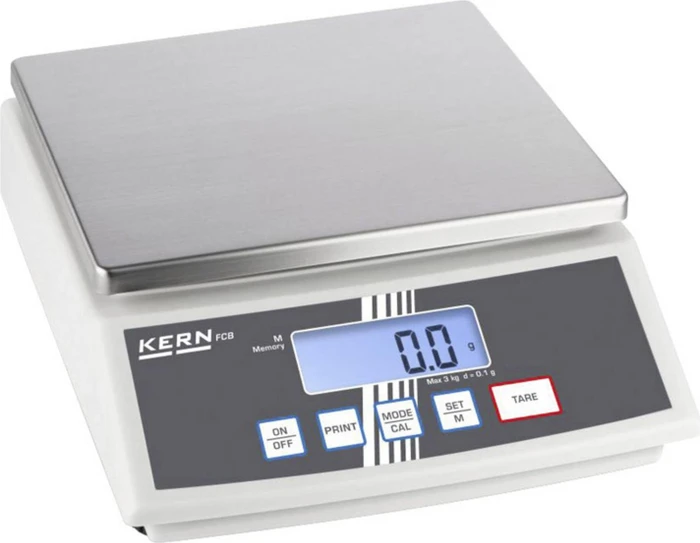 Kern FCB 3K0.1, Tischwaage, 3kg, 0.1g