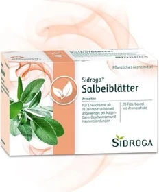 Sidroga Salbeiblätter Tee Beutel, 20 Stück