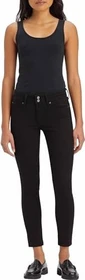 Levi's 711 Skinny Double Button Jeans night is black (Damen)