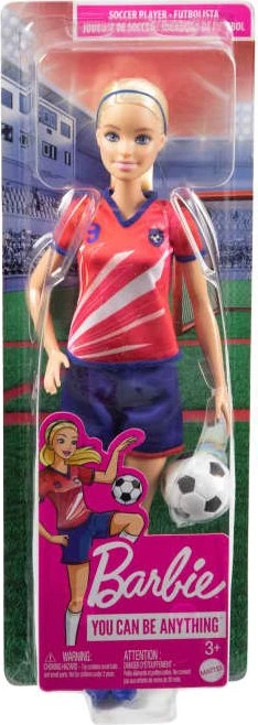 Mattel Barbie - Ich wäre gern... Fußballspielerin