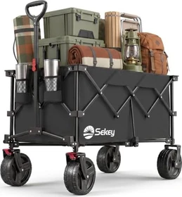 Sekey XXL Plus Faltbar Bollerwagen schwarz