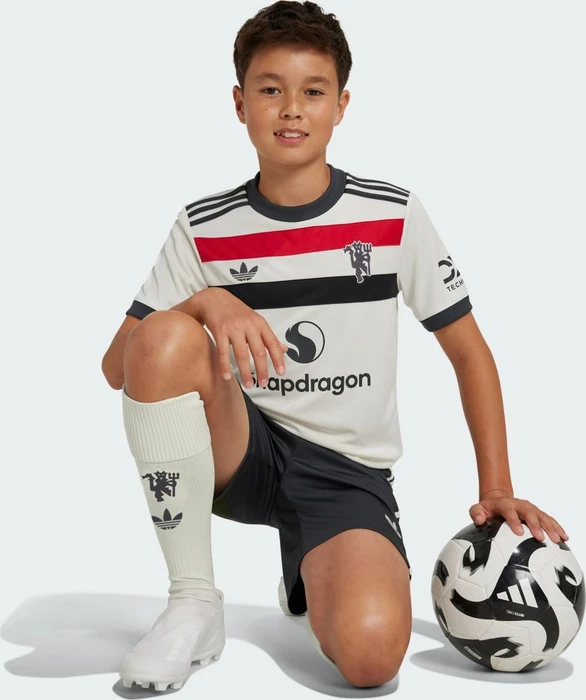 adidas Manchester United 2024/2025 Ausweichshorts carbon (Junior)