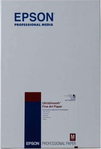 Epson UltraSmooth Fine Art Fotopapier weiß, A3, 325g/m², 25 Blatt