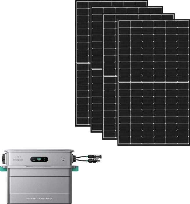 e4mobility Speicher Balkonkraftwerk 2.0 kWh, 1.82kWp