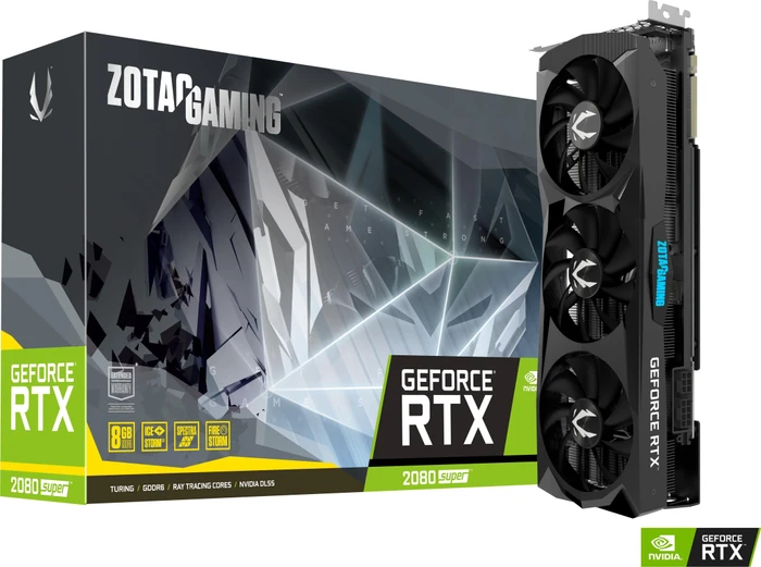 Zotac Gaming GeForce RTX 2080 SUPER Triple Fan, 8GB GDDR6, HDMI, 3x DP