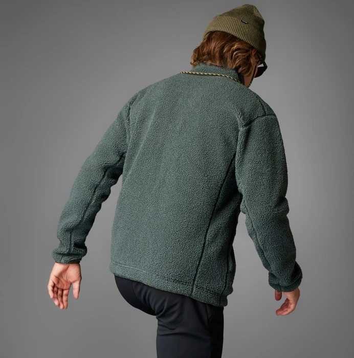 adidas Terrex Xploric High Pile Fleece Pullover legend ivy (Herren)