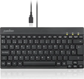 Perixx Periboard-426 Mini, schwarz, USB, ES (11709)